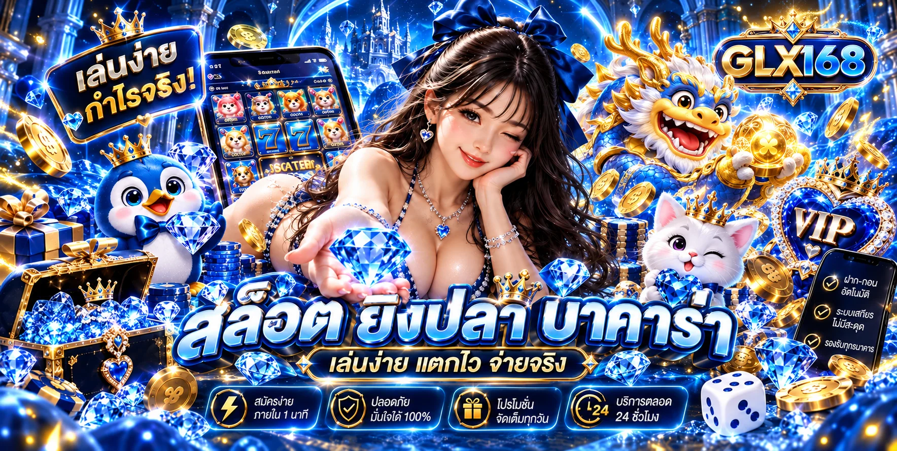 GLX168 ทางเข้าเว็บตรง สล็อตออนไลน์ ใช้งานมือถือ